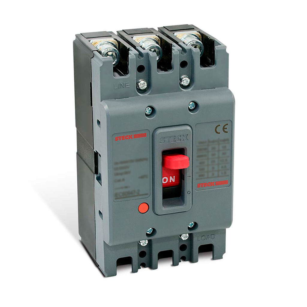 Int. Aut. Caja Mold. 3P Fijo 10A 36Ka 220Vac Frame 63 | GRUPO COINP