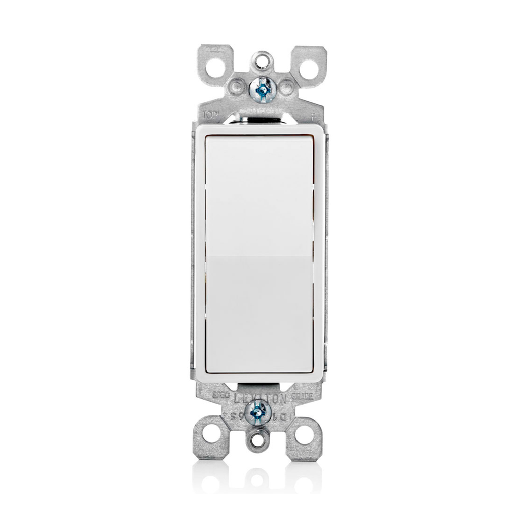INTERRUPTOR SIMPLE DECORA D/3 CONMUTACION 15A L/T 250V BLANCO | GRUPO COINP
